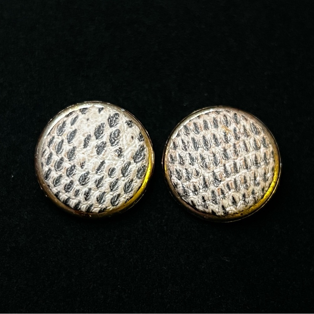 Vintage Western Germany Clip On Earrings